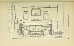 Independent sub-level subway station with two-track Project A at high level and future Project B at low level with transfer facilities