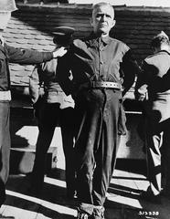Convicted Nazi war criminal Wladislaw Dopierla before execution at Landsberg prison