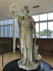 Lady Baltimore Statue by Antonio Capellano at Maryland Historical Society in Baltimore