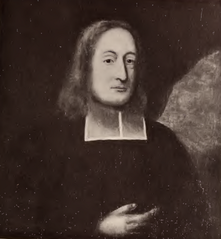 Portrait of John Bailey 1643 1697 English dissenting minister in New England