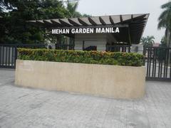 Alexander Pushkin Monument in Mehan Garden Manila Philippines