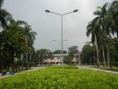 Alexander Pushkin Monument located in Mehan Garden, Ermita, Manila near Universidad de Manila