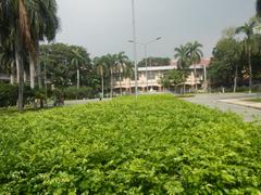 Historical view of Mehan Garden with lush trees and pathways in Ermita, Manila