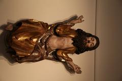 Wooden sculpture of Christ from 1504-1505 by the Master of the big noses