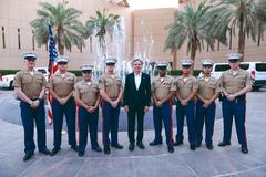 Secretary of State Antony J. Blinken meet and greet with U.S. Mission Saudi Arabia staff and families in Riyadh