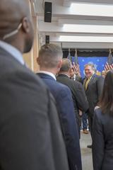 U.S. Secretary of State Mike Pompeo meeting staff and families at U.S. Embassy Riyadh in Saudi Arabia