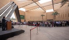 Secretary Marco Rubio meet and greet with U.S. Embassy Riyadh and U.S. Mission Yemen employees and families in Riyadh Saudi Arabia February 2025