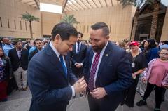 Secretary Marco Rubio meeting with employees and families of U.S. Embassy Riyadh and U.S. Mission to Yemen