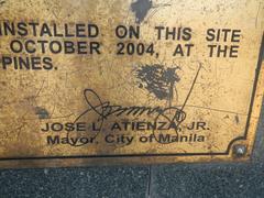 Nuestra Señora de Salvacion Shrine and commemorative Cenotaph for the 24 Filipino Scouts and Scouters who died en route to the 11th World Scout Jamboree in 1963, located at Manila North Cemetery
