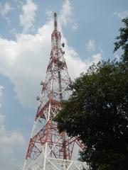 ABS-CBN Broadcasting Center and Eugenio Lopez Jr. Communications Center along Mother Ignacia Avenue and Sgt. Esguerra Avenue in Quezon City's Barangay South Triangle