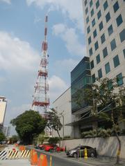 ABS-CBN Broadcasting Center and Eugenio Lopez, Jr. Communications Center at the intersection of Mother Ignacia Avenue, Sgt. Esguerra Avenue and Eugenio Lopez Avenue in Quezon City, Barangay South Triangle