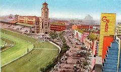 Great Racecourse of Shanghai aerial view