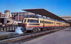 Skytop observation/lounge car Priest Rapids #189 at Milwaukee depot 1968