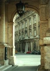 View of Stadtpalais Liechtenstein in Vienna Austria