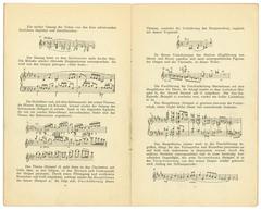Programme for the world premiere of Anton Bruckner's Symphony No. 9 on February 11, 1903, pages 14-15 from the Musikverein Great Hall in Vienna
