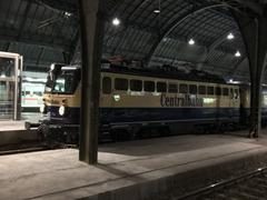 1142 704-6 Centralbahn electric locomotive at Karlsruhe Central Station