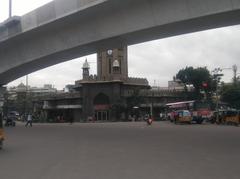 Moazzam Jahi Market building in Abids, Hyderabad