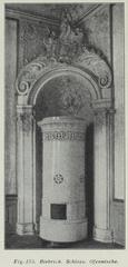 Biebrich Schloss Ofennische ornate fireplace in historic castle interior