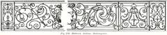 Biebrich Palace balcony railing with intricate ironwork