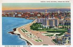 View of National Hotel and Maine Memorial in Havana