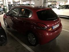Peugeot 208 rental car from Sixt at Malaga Airport Spain
