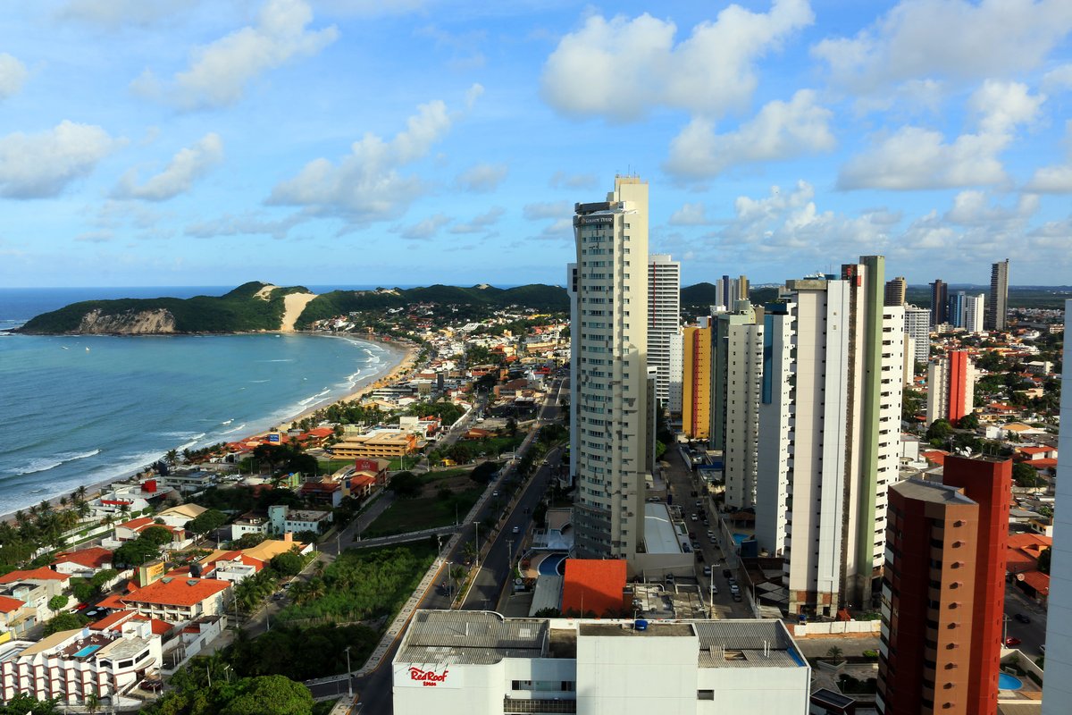 Dunes of Morro do Careca in Ponta Negra beach, Natal RN