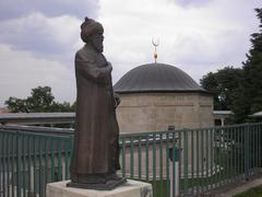 Statue of Gül Baba on the Rose Hill in Buda