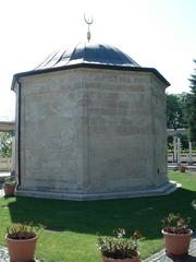 Gül Baba Tomb in Budapest with intricate Ottoman architecture and decorative tilework