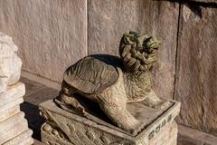 Turtle statue at Yonghe Temple in Beijing
