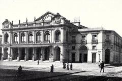 Historic Municipal Theatre of Santiago Chile in 1904