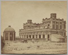 Photograph by Felice A. Beato showing The Musabagh