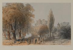 Historic Musa Bagh garden with colonial architecture in Lucknow