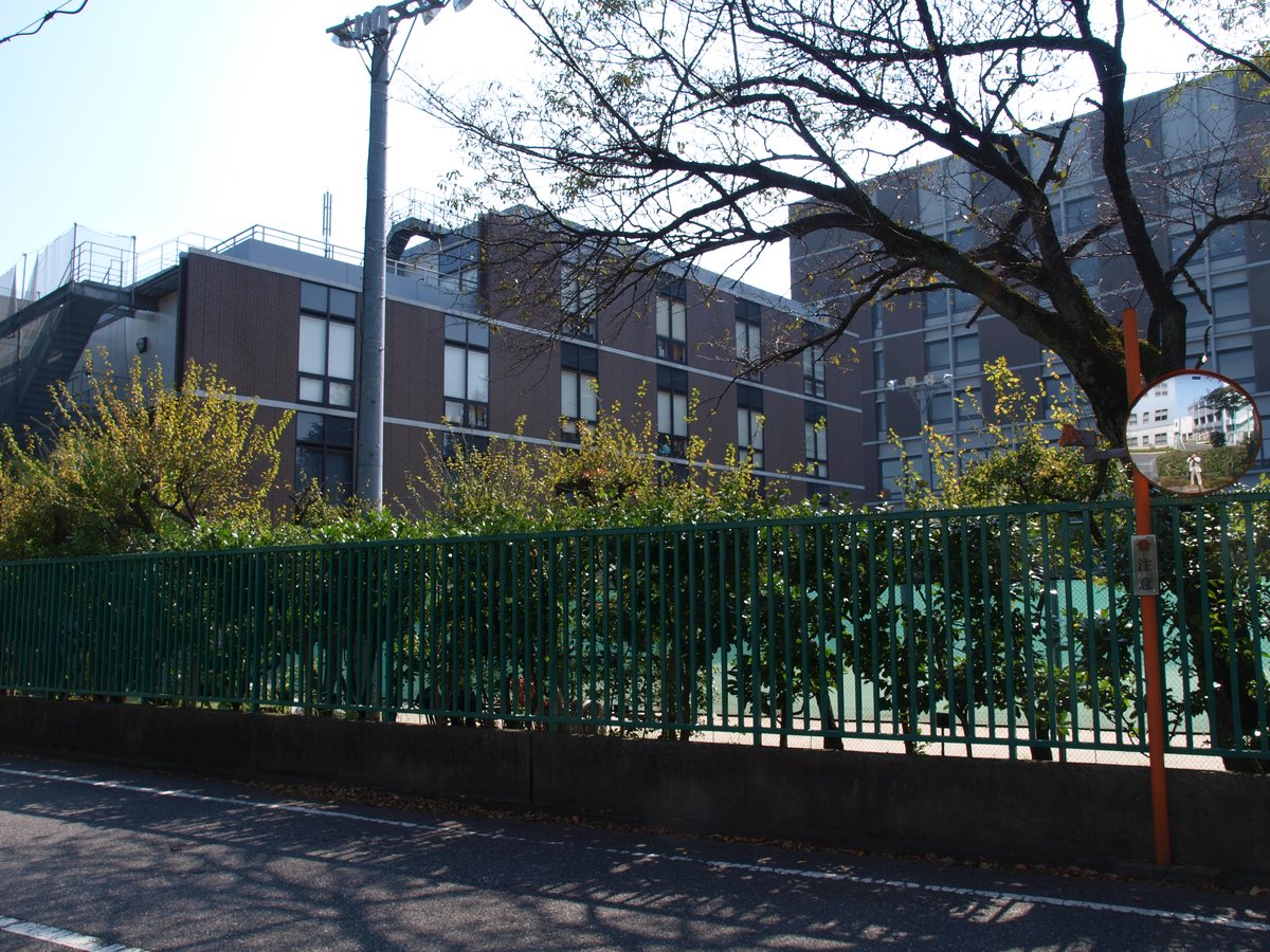 Musashino Girls' High School building in Japan