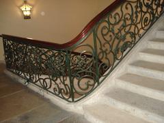 Palais Esterházy exterior on Wallnerstraße with Stiege Kaisersteinstufen staircase