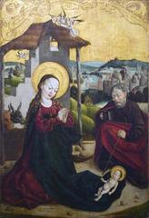 Silesia Adoration of the Child painting depicting the Nativity of Jesus