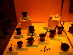 Set of traditional mortars and pestles