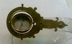 19th century yacht compass from Warsaw Museum of Technology