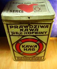 Vintage Coffee Hag box