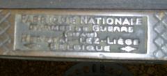 FN emblem in blue and white colors