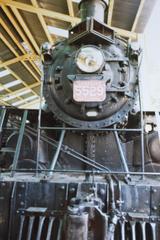 Canadian National 4-6-2 Pacific steam locomotive 5529 at National Museum of Transportation, St. Louis, 1990