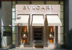 Bulgari jewelry store on Königsallee 24 in Düsseldorf, June 2025