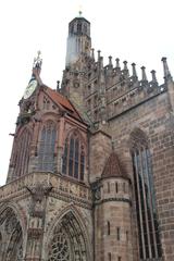 14th Century Gothic Church of Our Lady in Nuremberg, Bavaria, Germany