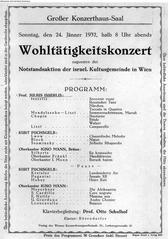 Poster of Julius Isserlis performance