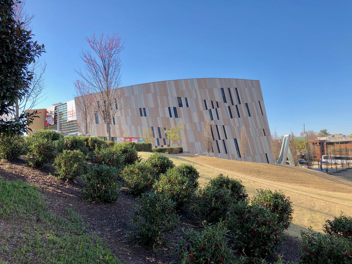 The Center for Civil and Human Rights building exterior in Atlanta Georgia
