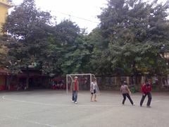 Sports ground in dormitory of National Economics University