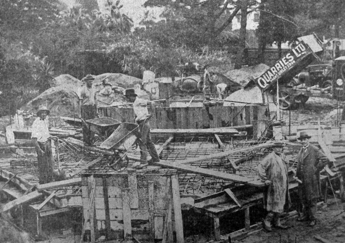 Construction of the South Australian National War Memorial