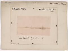 New Canal Light Station in Louisiana, 1893