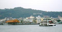 Cigu-1 Ferry crossing Port of Kaohsiung towards Gushan Ferry Pier