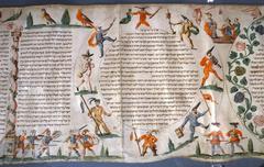 Book of Esther scroll written on parchment for Purim festival