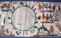 Book of Esther scroll written on parchment for Purim festival